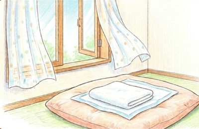 安置する部屋